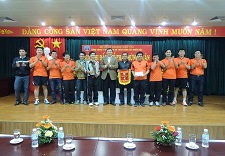 Giải thi đấu thể thao mừng xuân năm 2014 do Tổng công ty Bảo đảm an toàn hàng hải miền Bắc tổ chức.